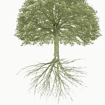 Artwork thumbnail, Tree With Roots by avalonmedia