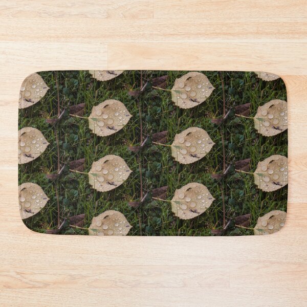 Item preview, Leaf with water droplets designed and sold by Sara G.
