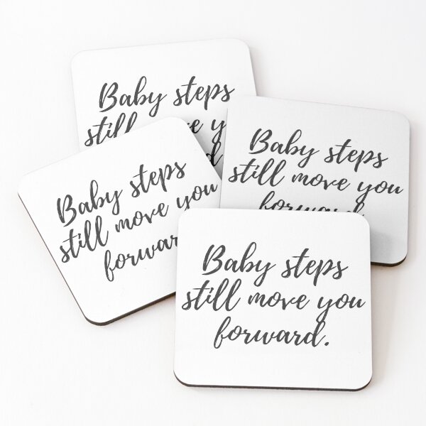 Item preview, Baby steps still move you forward designed and sold by EnlightParis.