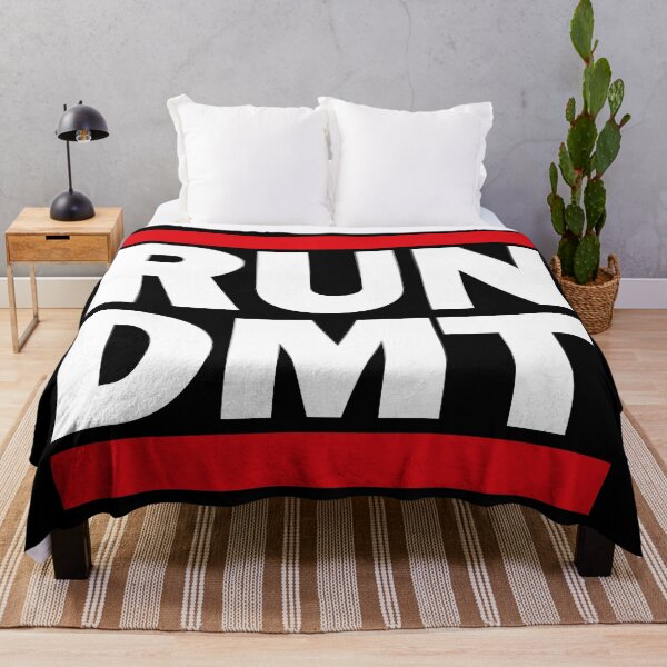 Item preview, RUN DMT logo,  black, white, red text design - black designed and sold by vintagegraphic.