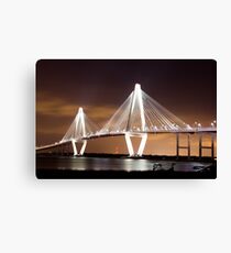 cooper river bridge Canvas Print