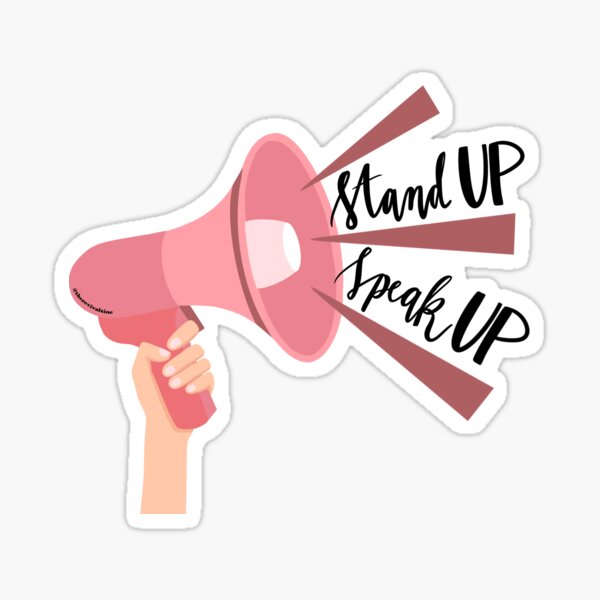 Stand Up, Speak Up: Black Lives Matter Sticker