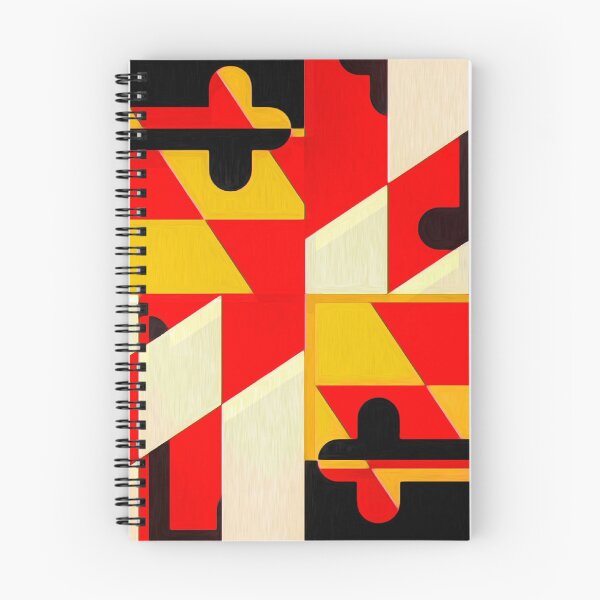 Item preview, Maryland Flag Abstract designed and sold by bubred24.