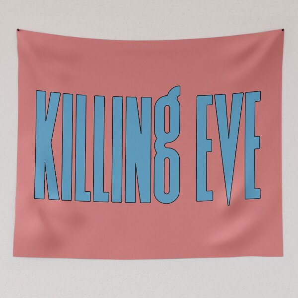 Item preview, Killing Eve Blue & Dusty Pink designed and sold by SophieDePablo.