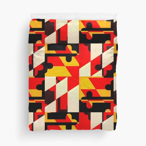 Item preview, Maryland Flag Abstract designed and sold by bubred24.