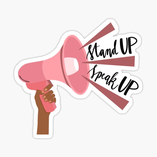 Stand Up, Speak Up: Black Lives Matter Sticker