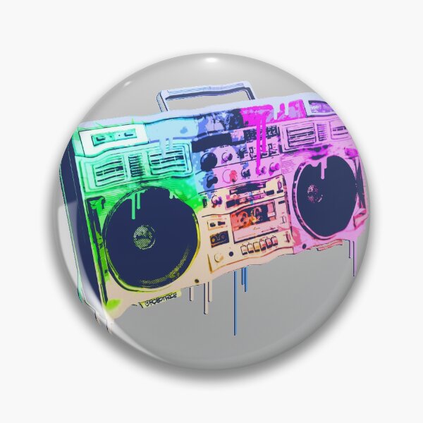 Item preview, Epic Melting Boombox designed and sold by ROBOTFACE T-Shirts.