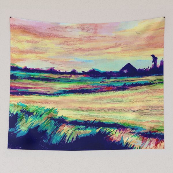 Item preview, Sunset on the Farm designed and sold by Elyssa Breanna.