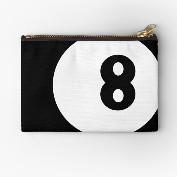 8 ball Zipper Pouch