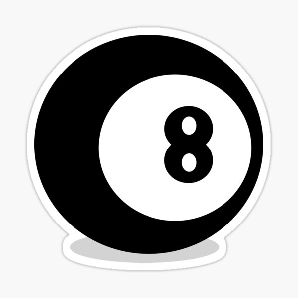 8 ball Sticker