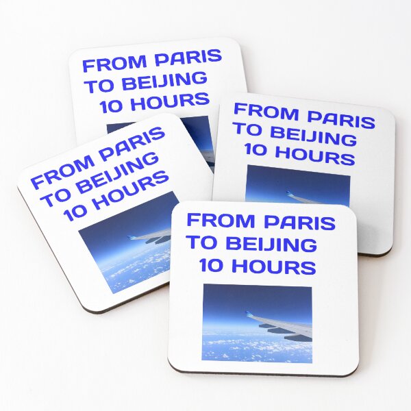 Item preview, T-shirt from Paris to Beijing 10 hours designed and sold by Axel20.