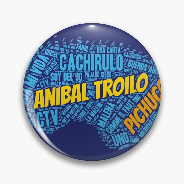Item preview, Anibal Troilo Pichuco Bandoneon Word Art Version 1 designed and sold by infinitetango.