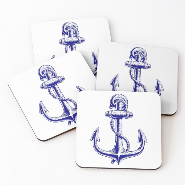 Item preview, Navy Blue Anchor designed and sold by mattpanta.