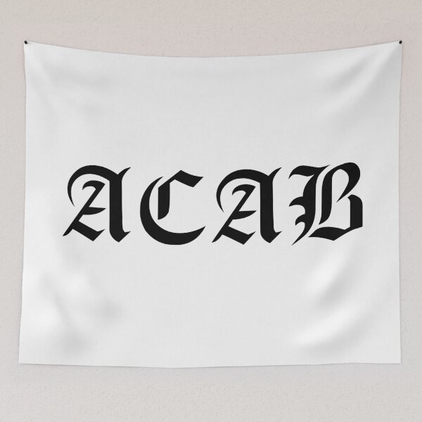 Item preview, ACAB designed and sold by Alli Well.