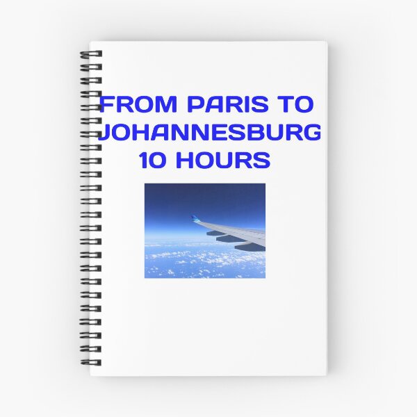 Item preview, T-shirt from Paris to Johannesburg 10 hours designed and sold by Axel20.