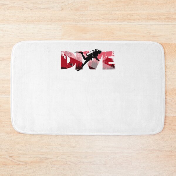 Item preview, Cool Scuba Diving Print Diver And Snorkeling Print designed and sold by DaneRhodes1.