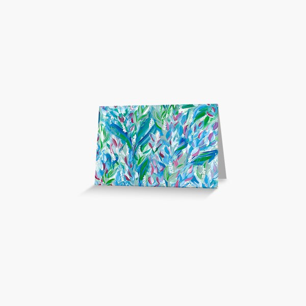 Botanical Splash Greeting Card