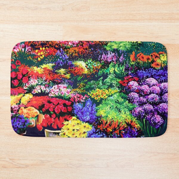Item preview, Colorful Flower Market designed and sold by Elyssa Breanna.
