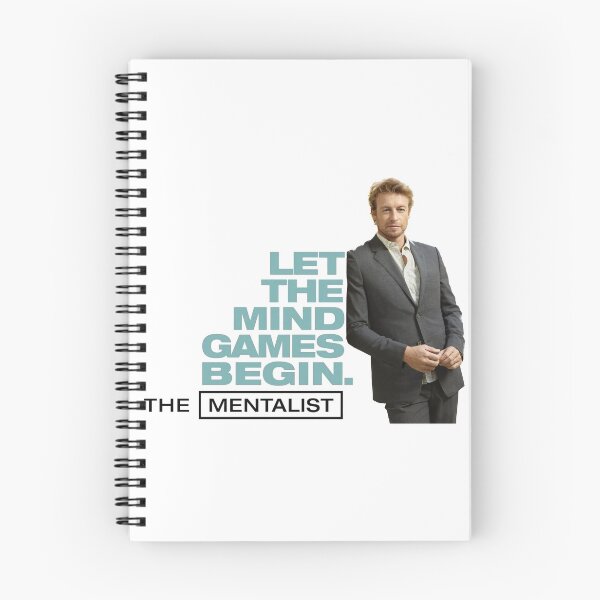Item preview, Let the Mind Games Begin - The Mentalist  designed and sold by bibliophan.
