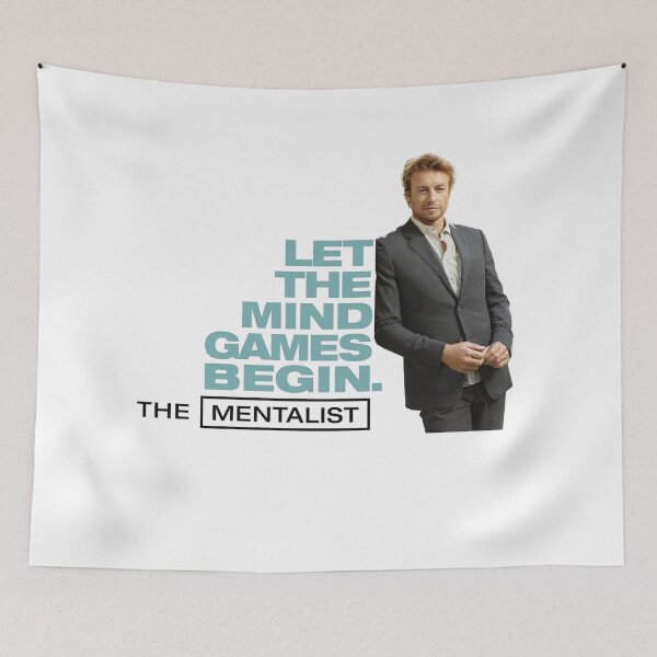 Item preview, Let the Mind Games Begin - The Mentalist  designed and sold by bibliophan.