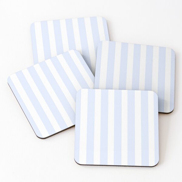 Item preview, Light Blue and White Stripes designed and sold by Dots and Dashes  Co..