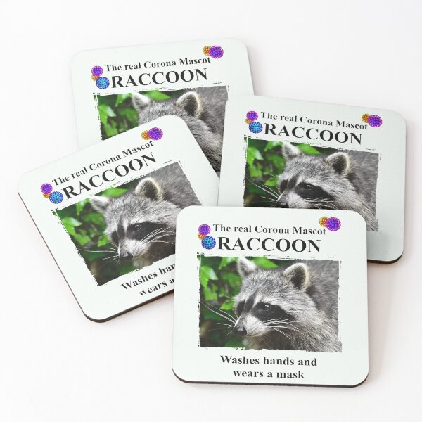Item preview, The real Corona mascot - The Raccoon designed and sold by Glineur.