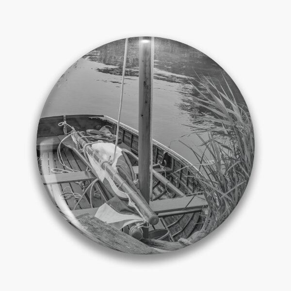 Item preview, Small wooden boat moored to a quay heading on the Norfolk Broads designed and sold by yackers1.