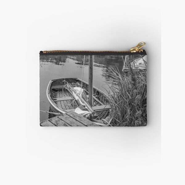 Item preview, Small wooden boat moored to a quay heading on the Norfolk Broads designed and sold by yackers1.
