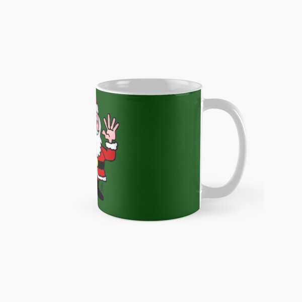 Santa Claus waving Classic Mug