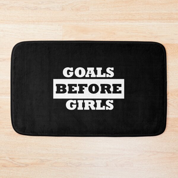 Item preview, Goals Before Girls designed and sold by nickybluepants.