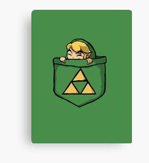 Legend of Zelda - Pocket Link Canvas Print