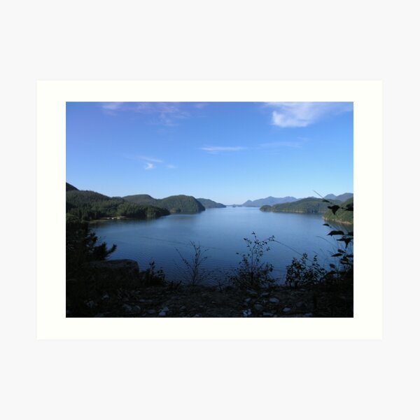 Nootka Sound, BC, Canada - Tlupana Inlet Art Print