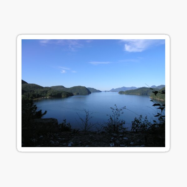 Nootka Sound, BC, Canada - Tlupana Inlet Sticker