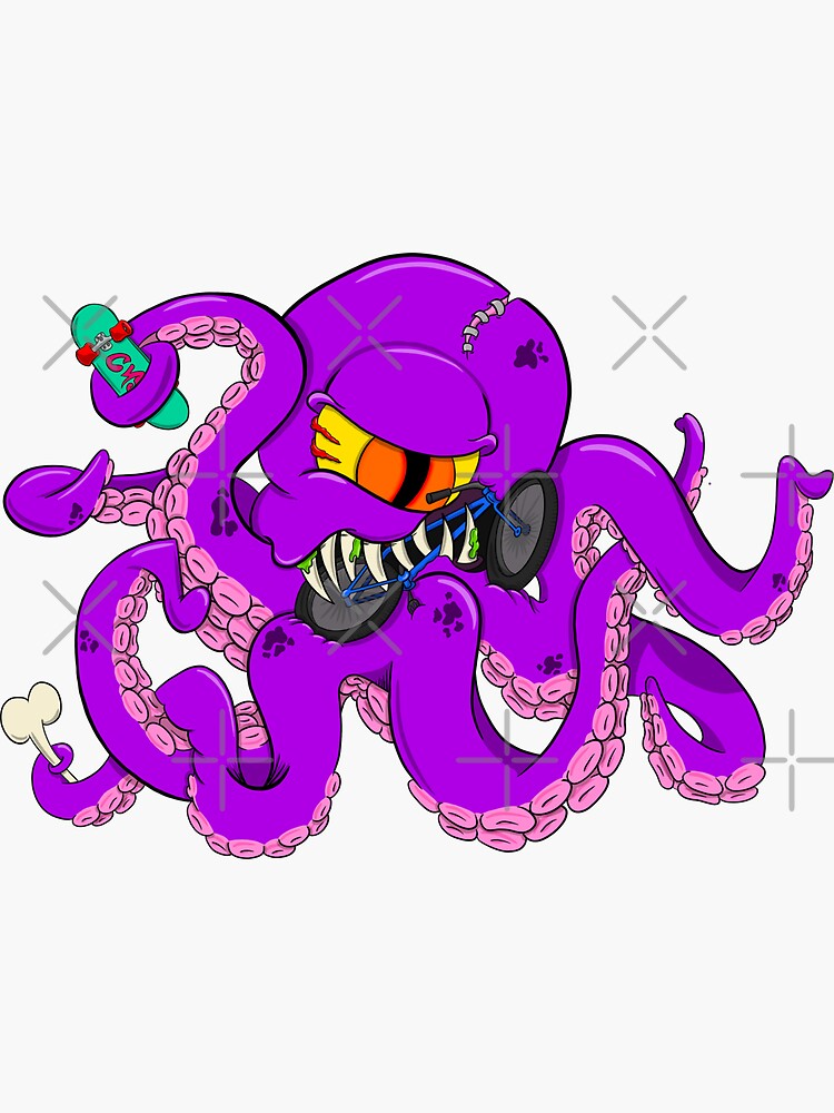 angry and super angry octopus plush