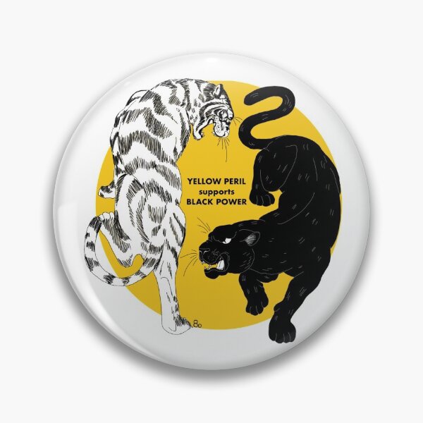 Item preview, Yellow Peril supports Black Power designed and sold by Cathurl.