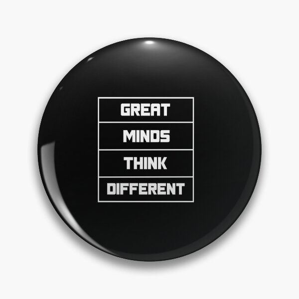 Item preview, Great minds think different - white 2 designed and sold by guipires.