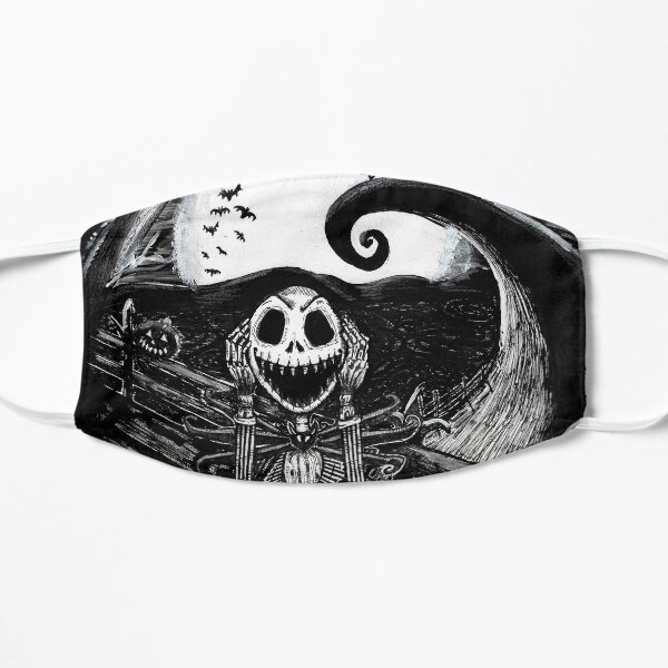 Pumpkin Scream Flat Mask