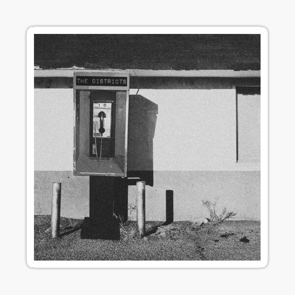 The Districts - Telephone Album Redesign Sticker