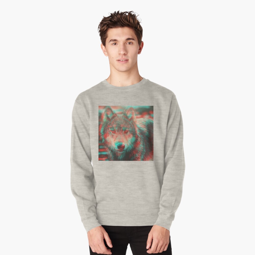Wolf Pullover Sweatshirt