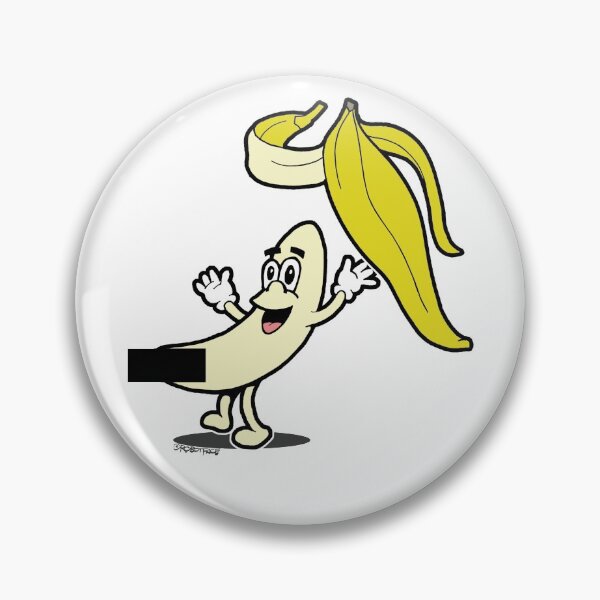 Item preview, Funny A-Peeling Banana designed and sold by ROBOTFACE T-Shirts.