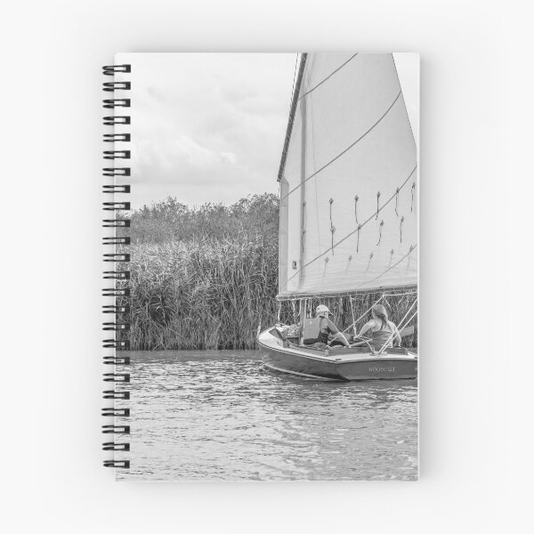 Item preview, A couple sailing in the Norfolk Broads national park designed and sold by yackers1.