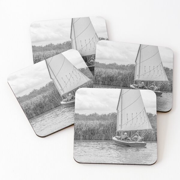 Item preview, A couple sailing in the Norfolk Broads national park designed and sold by yackers1.