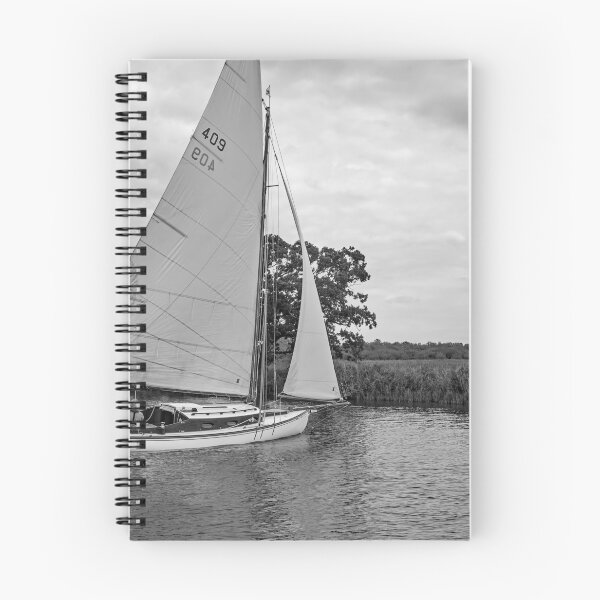 Item preview, Traditional sailing boat on the River Bure, Norfolk Broads designed and sold by yackers1.