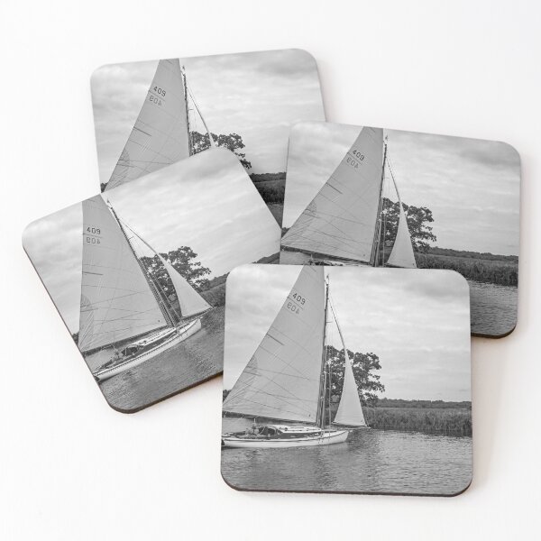 Item preview, Traditional sailing boat on the River Bure, Norfolk Broads designed and sold by yackers1.