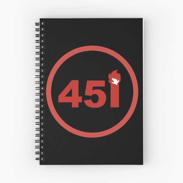 Item preview, Fahrenheit 451 designed and sold by AndrewCotten.