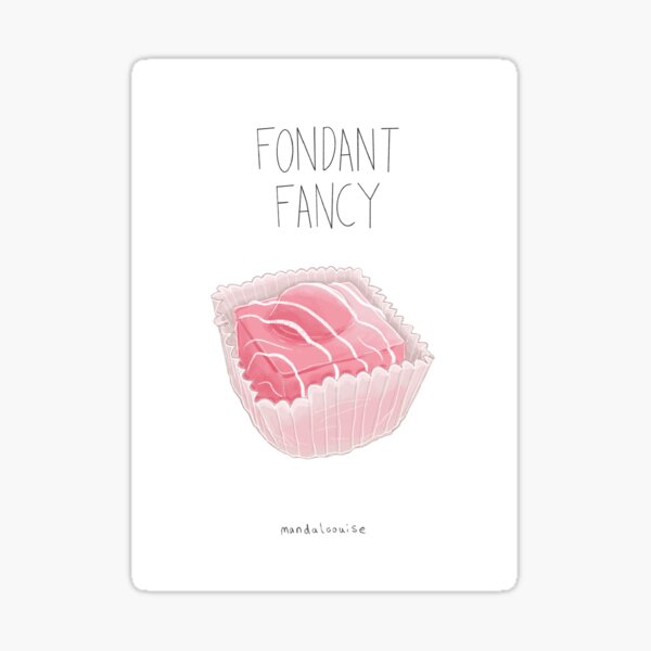 Fondant Fancy Sticker
