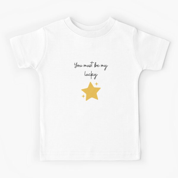 Lucky Kids T Shirts Redbubble - he is my lucky star roblox ride a rainbow to winners with