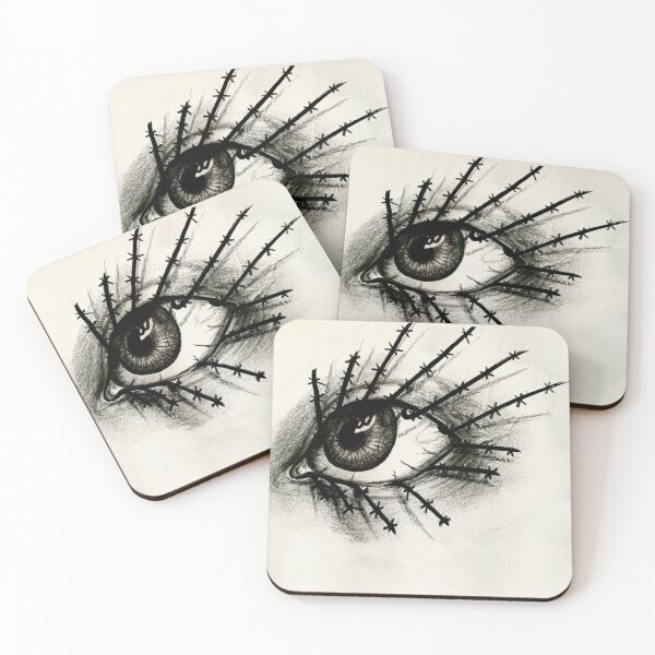 Item preview, Barbwire eye 3 designed and sold by nikisteelglass.