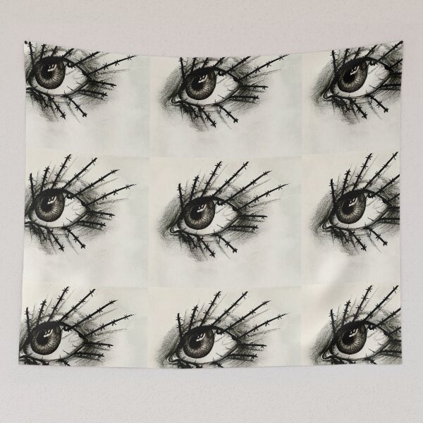 Item preview, Barbwire eye 3 designed and sold by nikisteelglass.