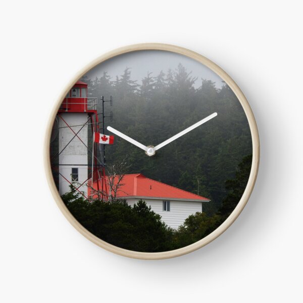 Friendly Cove - Nootka Sound, BC, Canada Clock